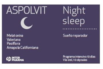 aspolvit night sleep insomnio farmacia almerimar farmactitud.es