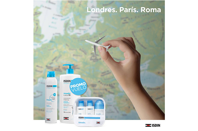 ureadin viaje gratis isdin